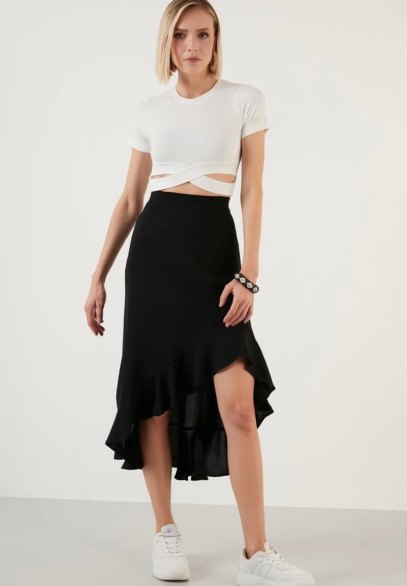 LELA REGULAR FIT - A-Linien-Rock - Black 4 LELA REGULAR FIT - A-Linien-Rock - Black – Bild 2