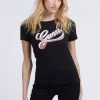 Guess SS CN SHADED LOGO - T-Shirt Print - Schwarz -Frauen Geschäft d470eca4a63245fca0ad52ec8a7acdb9