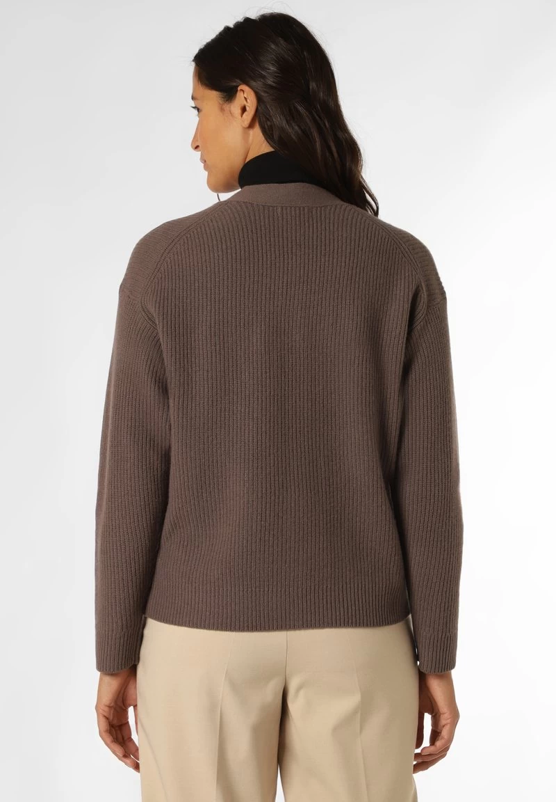 Marie Lund Strickjacke - Schlamm 4 Marie Lund Strickjacke - Schlamm – Bild 2