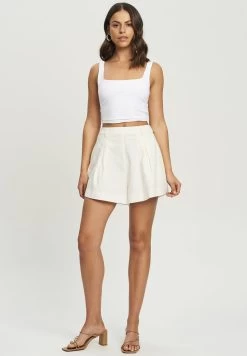 Tussah JAYDA - Shorts - White -Frauen Geschäft d7f31f10f602485d9a931912119d6d29