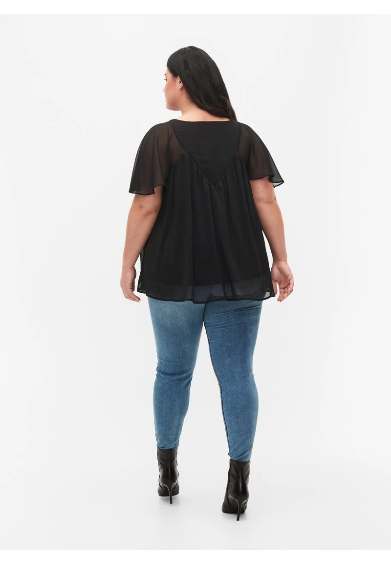 Zizzi MIT RISSEN - Jeggings - Blue Denim 5 Zizzi MIT RISSEN - Jeggings - Blue Denim – Bild 3