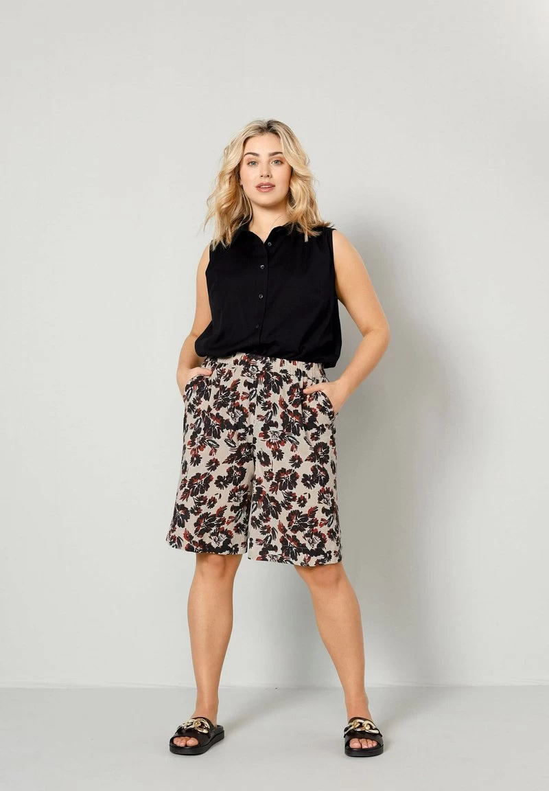 Shorts - Beige/rost 4 Shorts - Beige/rost – Bild 2