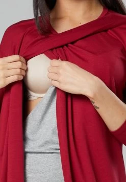 UMSTANDS UND STILLTUNIKA - Jerseykleid - Bordeaux Graumelange 11 UMSTANDS UND STILLTUNIKA - Jerseykleid - Bordeaux Graumelange -Frauen Geschäft d90f7a5ed3354589ad63b95356a876ab