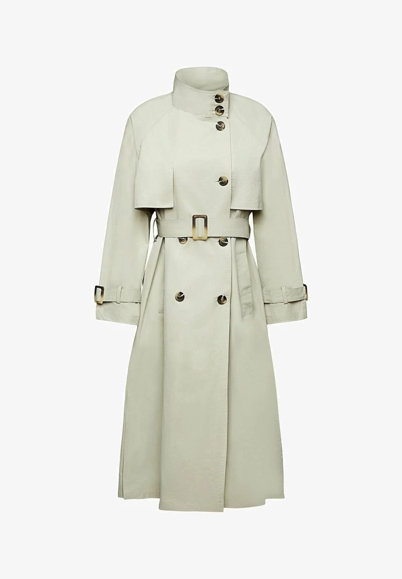 ESPRIT LONG - Trenchcoat - Dusty Green 5 ESPRIT LONG - Trenchcoat - Dusty Green – Bild 3