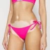 Puma TIE BOTTOM - Bikini-Hose - Neon Pink