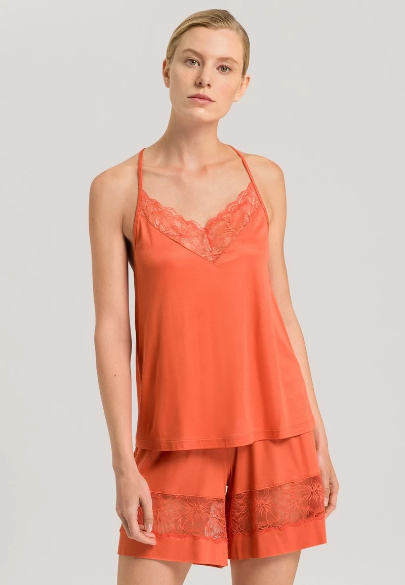 HANRO JUNA - Nachtwäsche Set - Coral Gold 3 HANRO JUNA - Nachtwäsche Set - Coral Gold