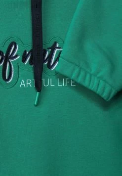 Cecil MIT WORDING - Kapuzenpullover - Grün -Frauen Geschäft ddb325f919764be688a9ae35e6bd1564