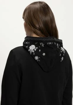 Ulla Popken Kapuzenpullover - Schwarz -Frauen Geschäft ded4c10e53aa4cc387e3fe2526516bc1