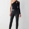 Ipekyol LEATHER LOOK - Stoffhose - Black 1 Ipekyol LEATHER LOOK - Stoffhose - Black -Frauen Geschäft e0db430d25df4db2aedf424c60d4864d