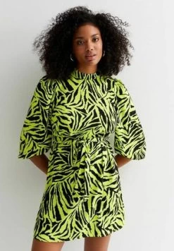 New Look Freizeitkleid - Green Pattern -Frauen Geschäft e1b5c920d3b0495bb8152c3e6f009843