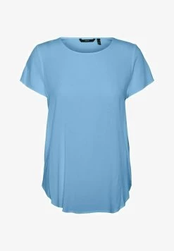 Vero Moda VMBECCA PLAIN - Bluse - China Blue 11 Vero Moda VMBECCA PLAIN - Bluse - China Blue -Frauen Geschäft e3a37d56366f4d8abd6a8d5ce9f9b6a0