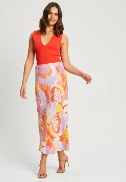 Tussah HOLLY MIDI - Bleistiftrock - Jungle Print Lilac -Frauen Geschäft e48e5c41bd6a429c869190f1604389b7