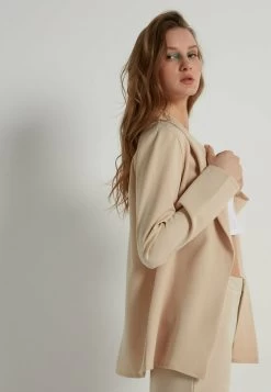 Kurzmantel - Hautfarben Beige -Frauen Geschäft e5b22aedbf8447d9a8a5f039054baae6