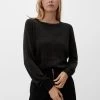 QS By S.Oliver MIT GLITZERGARN - Strickpullover - Schwarz -Frauen Geschäft e6133ec2cef5409aad14223a797cb5ae