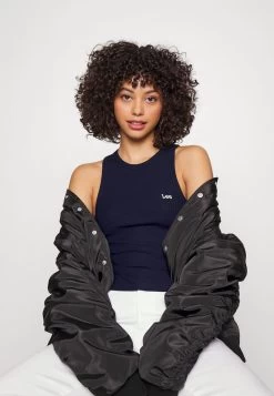 Lee RACER TANK - Top - Rivet Navy -Frauen Geschäft e6a0170922da4e22ad2c9ef0f493559f