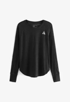 Next ACTIVE LIGHTWEIGHT STITCH DETAIL STANDARD - Langarmshirt - White -Frauen Geschäft e6d54ee89f1040148adbf31a95229eff