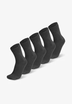 EXTREME WORK 5 PACK - Socken - Grau Meliert -Frauen Geschäft e6e6c0111aeb4ba793e86ccd1404c4fb