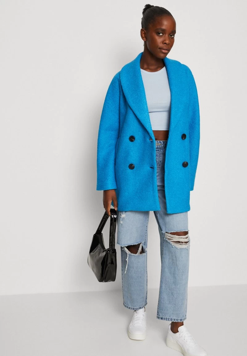 YASCRINA COAT - Kurzmantel - Dresden Blue 6 YASCRINA COAT - Kurzmantel - Dresden Blue – Bild 4