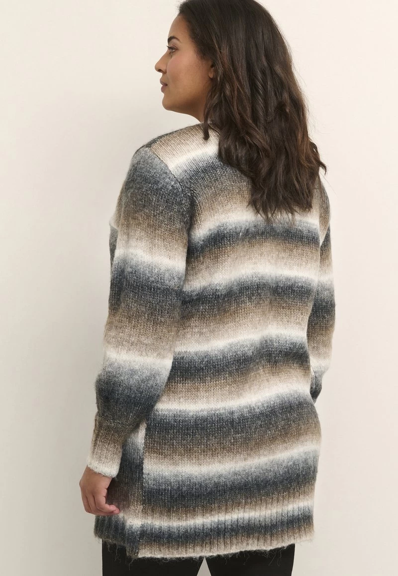 KCANDREA - Strickjacke - Toffe/chalk /grey Melange 5 KCANDREA - Strickjacke - Toffe/chalk /grey Melange – Bild 3