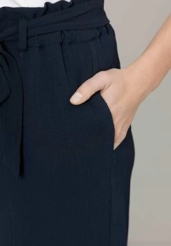 Stoffhose - Marineblau -Frauen Geschäft e8d5952fdc334b51b53c41d0537a2d2a