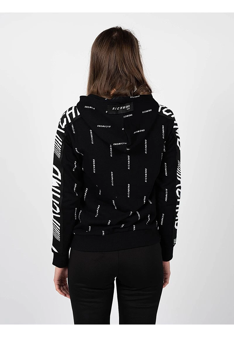 John Richmond SPORT - Kapuzenpullover - Schwarz 5 John Richmond SPORT - Kapuzenpullover - Schwarz – Bild 3