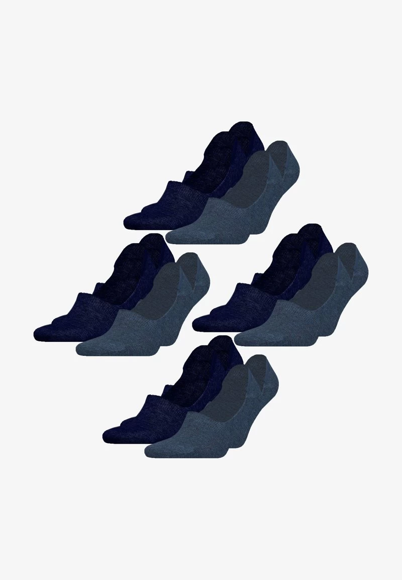 8 PACK - Füßlinge - Jet Black/middle Grey Melange 6 8 PACK - Füßlinge - Jet Black/middle Grey Melange – Bild 4