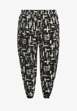 CROPPED - Jogginghose - Black -Frauen Geschäft e9a7c0fbef264245920b014be2ef2fd6