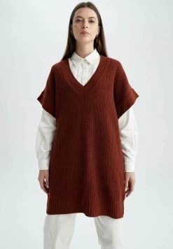 DeFacto RELAX FIT - Strickpullover - Brown