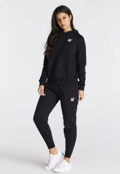 SIKSILK OVERHEAD HOODIE - Kapuzenpullover - Black -Frauen Geschäft e9e0ffd1c95f4b7b90ea750530a51ab1