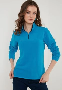 LELA Fleecepullover - Turquoise -Frauen Geschäft e9e6df3cd8e549b2b1dd4f647ba65bf0