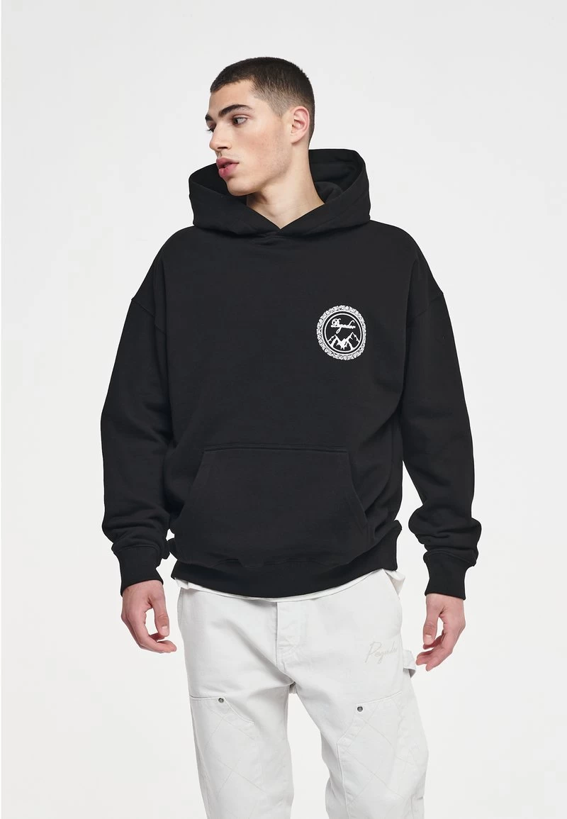 Pegador UNCAS OVERSIZED HOODIE UNISEX - Kapuzenpullover - Black 3 Pegador UNCAS OVERSIZED HOODIE UNISEX - Kapuzenpullover - Black