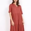 Soyaconcept SC-RADIA - Freizeitkleid - Dusty Red 1 Soyaconcept SC-RADIA - Freizeitkleid - Dusty Red -Frauen Geschäft ecf5ef9118384e5c927358edc9ac4cfc