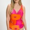 Ulla Popken Badeanzug - Dark Azalea Multi -Frauen Geschäft ee2d509d66754352ab8e8c6c16a1e4c2