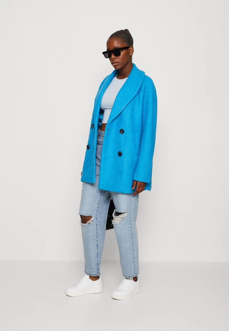 YASCRINA COAT - Kurzmantel - Dresden Blue 4 YASCRINA COAT - Kurzmantel - Dresden Blue – Bild 2