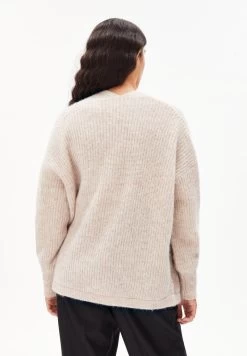 Armedangels VILANAA - Strickjacke - Kinoko Melange-oatmilk -Frauen Geschäft efebf24653394d64a9846e74cf59267e