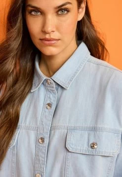 Next Hemdbluse - Bleach Wash Blue