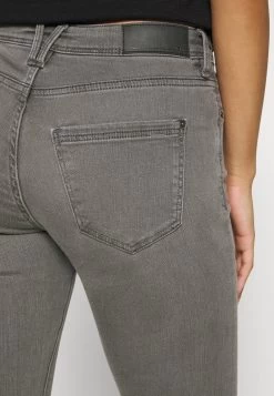 Edc By Esprit LOW RISE SKINNY - Jeans Skinny Fit - Grey Med Wash -Frauen Geschäft f153da47f21143fc962f9793af7c0653