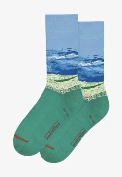 RENÉ MAGRITTE - THE BLANK SIGNATURE - Socken - Dark Green -Frauen Geschäft f297dab2476f42f9809e65cede59323b