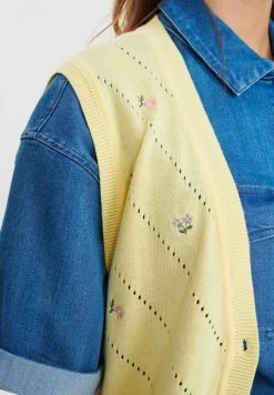 NUHELLA - Weste - Popcorn -Frauen Geschäft f31866e839f64e6b82b48d22a0a194d1