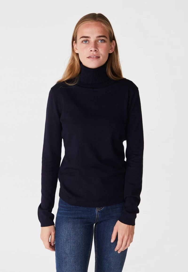 Soft Rebels MARLA ROLLNECK - Strickpullover - Dark Blue 3 Soft Rebels MARLA ROLLNECK - Strickpullover - Dark Blue