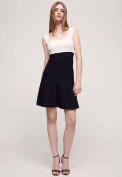 LUISA SPAGNOLI CALCOLO - Freizeitkleid - Blu Panna -Frauen Geschäft f56a2c86a34947ef8082000668f895e9