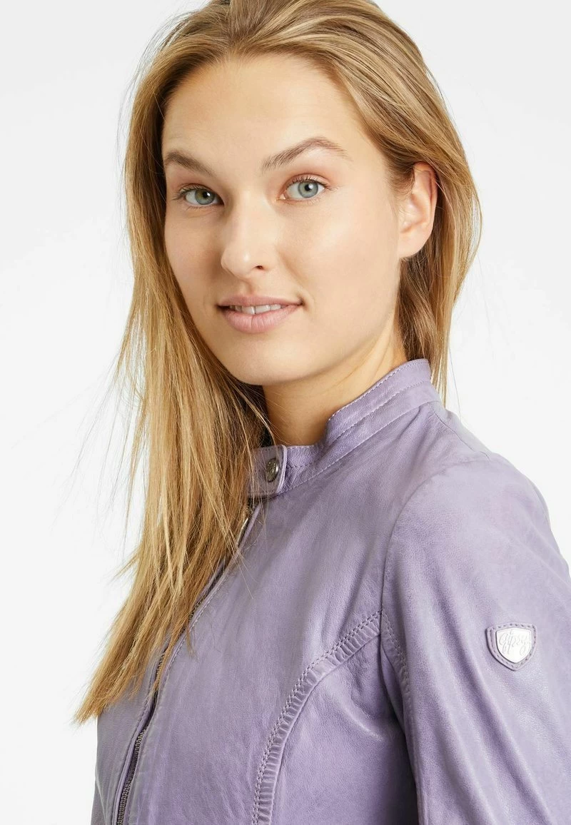GIPSY GWJOLLIE LVANV - Lederjacke - Lavender 6 GIPSY GWJOLLIE LVANV - Lederjacke - Lavender – Bild 4