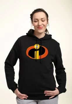 Henry Tiger PIXAR THE INCREDIBLES INCREDIBLES LOGO - Kapuzenpullover - Black