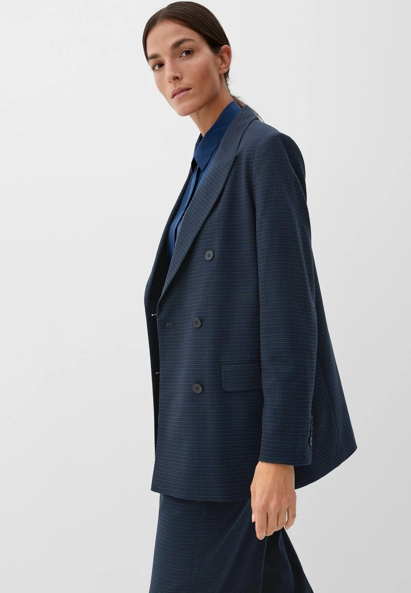 S.Oliver KARIERTER - Kurzmantel - Schwarz 7 S.Oliver KARIERTER - Kurzmantel - Schwarz – Bild 5