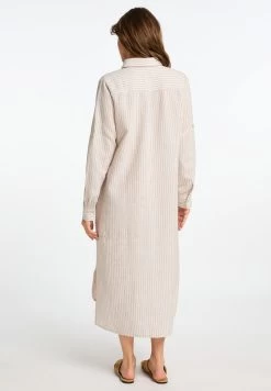 Blusenkleid - Beige -Frauen Geschäft f848136a381a458f97904fde2641f80e