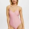 ESPRIT GEOMETRISCHEM - Badeanzug - Pink Fuchsia -Frauen Geschäft f90096ab957d4d09acd750f92137ebb0