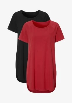 2 PACK - T-Shirt Basic - Red/black -Frauen Geschäft f929d55014464d3b9d6c852a100a2ab0