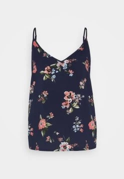 Vero Moda VMEASY SINGLET V NECK - Top - Navy/fiona -Frauen Geschäft f9e410c8384645e7bd826fb2b2268927