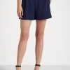VADIENNE PLEATED - Shorts - Refined Navy