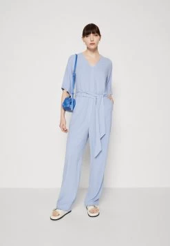 Selected Femme SLFVIVA LONG - Jumpsuit - Blue Heron -Frauen Geschäft fa59be4c90084b29a54d7616746d3170